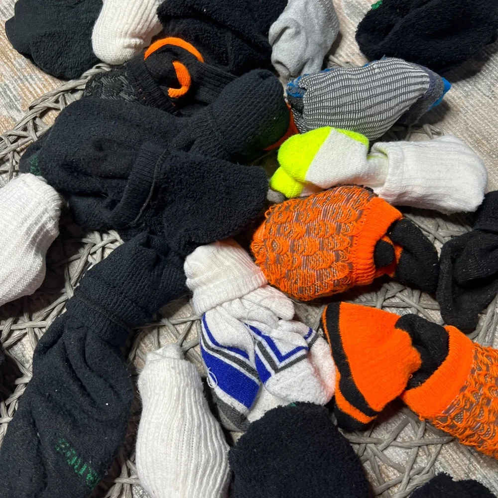 Bundle mix sizes 20 pairs socks